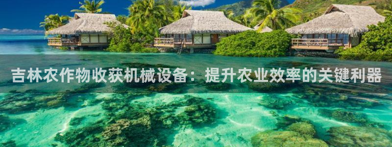杏盛娱乐代理：吉林农作物收获机械设备：提升农业效率的关键利器