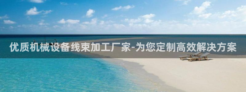 杏盛平台官网注册登录：优质机械设备线束加工厂家-为您定制高效解决方案