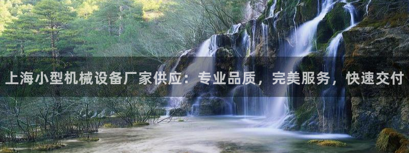 杏盛平台注册登录：上海小型机械设备厂家供应：专业品质，完美服务，快速交付