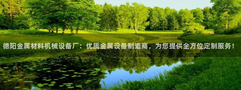 杏盛官方平台：德阳金属材料机械设备厂：优质金属设备制造商，为您提供全方位定制服务