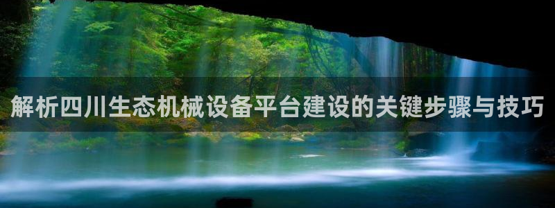 杏盛平台登录地址：解析四川生态机械设备平台建设的关键步骤与技巧