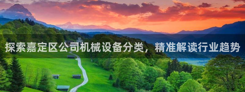 杏盛官网：探索嘉定区公司机械设备分类，精准解读行业趋势