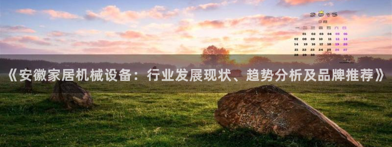 杏盛注册登录：《安徽家居机械设备：行业发展现状、趋势分析及品牌推荐》