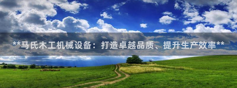 杏盛乐岳35994誓：**马氏木工机械设备：打造卓越品质、提升生产效率**