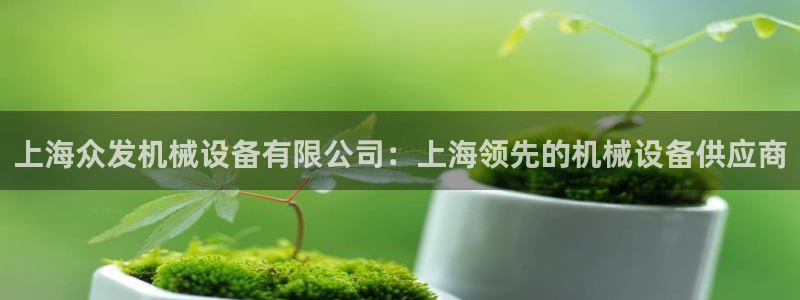 杏盛乐岳35994誓：上海众发机械设备有限公司：上海领先的机械设备供应商