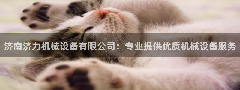 杏盛平台官网：济南济力机械设备有限公司：专业提供优质机械设备服务