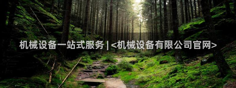 杏盛平台：机械设备一站式服务 | <机械设备有限公司官网>