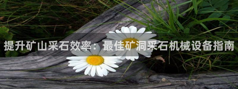 杏盛app下载：提升矿山采石效率：最佳矿洞采石机械设备指南
