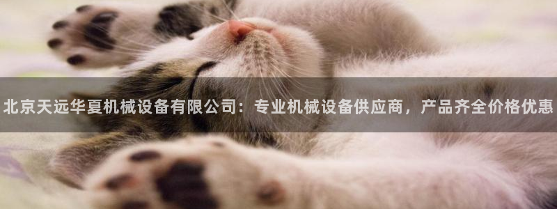 杏盛注册登录：北京天远华夏机械设备有限公司：专业机械设备供应商，产品齐全价格优惠