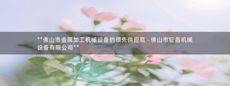 杏盛平台官网注册：**佛山市金属加工机械设备的领先供应商 - 佛山市钲昌机械
设